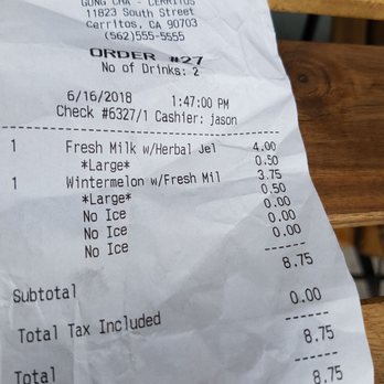 Gong Cha - Coffee & Tea Near Me - Cerritos, California