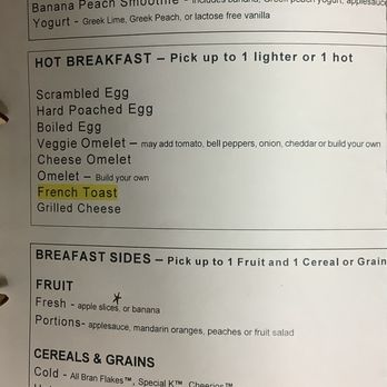 Victoria General Hospital - Breakfast Options pg1 - Hospitals Near Me - Halifax, Nova Scotia