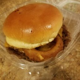 The Onion Ringer Burger