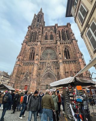 Cathédrale Notre-Dame-de-Strasbourg by null