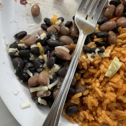 Fidelina's Taqueria - Rice and beans