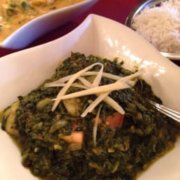 Shrimp palak Shrimp palak
