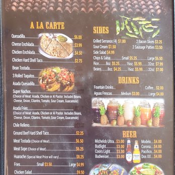 Los Charritos - Menu - Mexican Near Me - Winchester, California Los Charritos - Menu - Mexican Near Me - Winchester, California