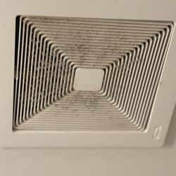 Dusty exhaust fan