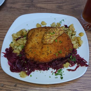 Boss Dog Brewing - Pork Schnitzel $18 - Breweries Near Me - Cleveland Heights, Ohio Boss Dog Brewing - Pork Schnitzel $18 - Breweries Near Me - Cleveland Heights, Ohio