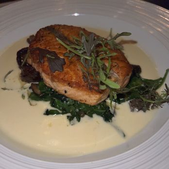 Stock Hill - Pan seared salmon - Steakhouses Near Me - Kansas City, Missouri Stock Hill - Pan seared salmon - Steakhouses Near Me - Kansas City, Missouri