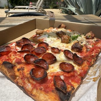 Sugo - Pepperoni slice - Pizza Near Me - Costa Mesa, California Sugo - Pepperoni slice - Pizza Near Me - Costa Mesa, California