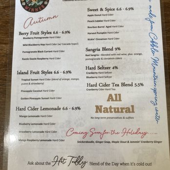 Cobbler Mountain Cider - Choice of ciders, etc. - Wineries Near Me - Delaplane, Virginia