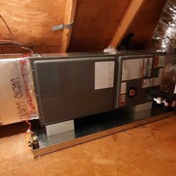 Beach Air - Rheem attic new installation