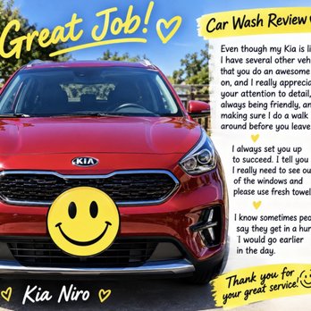 Foothill 100% Hand Car Wash - Super happy car and driver - Car Wash Near Me - San Leandro, California