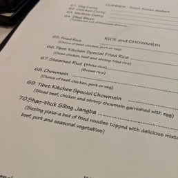 Photos For Tibet Kitchen Menu Yelp
