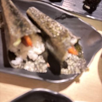 Arigatto  Sushi - Eel Hand Roll - Sushi Bars Near Me - La Habra, California