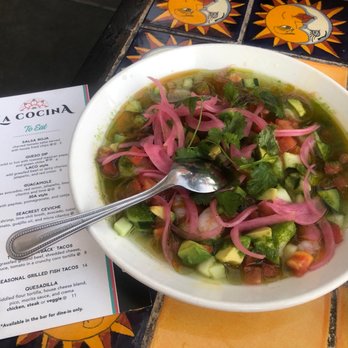 LaCo - Shrimp ceviche and the Happy Hour menu - Latin American Near Me - Seacrest Beach, Florida
