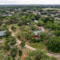 The Writing Barn - Birds eye view of our spacious property!