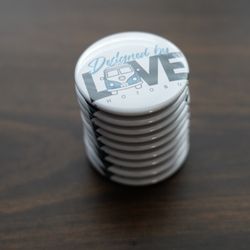 Personal Legacy Capture - Wholesale business magnets 2" - hand-pressed and gift-ready. See more behind the scenes @personallegacycapture