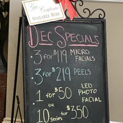 Skin & Glam - DECEMBER SPECIALS!