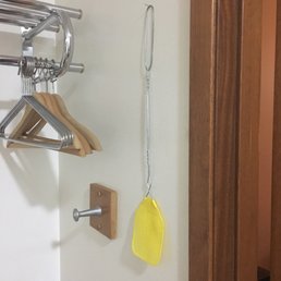Fly setter hung in bathroom