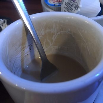 Tony's Firehouse Grill and Pizza - My grimey coffee cup - Pizza Near Me - Bakersfield, California