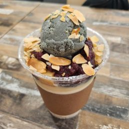 Black Sesame Ice Cream