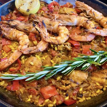La Marcha Tapas Bar - Paella Mixta - Spanish Near Me - Berkeley, California La Marcha Tapas Bar - Paella Mixta - Spanish Near Me - Berkeley, California