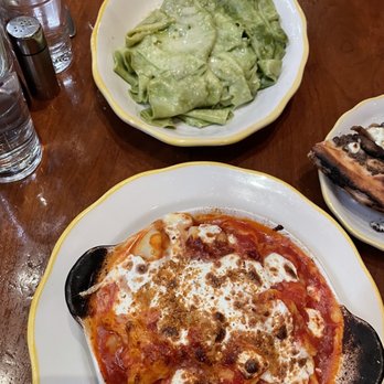 Nizza - GNOCCHI AL FORNO PAPPARDELLE GENOVESE - Italian Near Me - New York, New York Nizza - GNOCCHI AL FORNO PAPPARDELLE GENOVESE - Italian Near Me - New York, New York