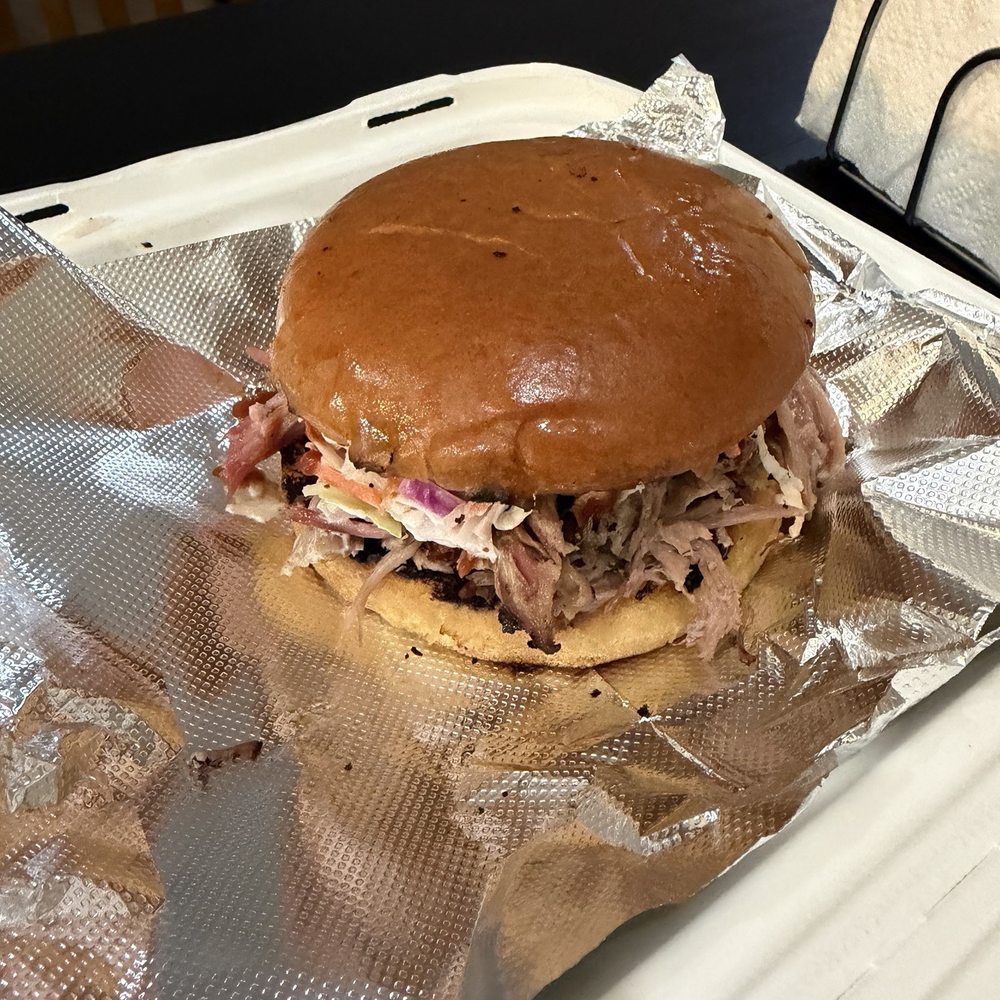 Smokeshow BBQ - Pulled pork sandwich - Barbeque Near Me - Henderson, Nevada Smokeshow BBQ - Pulled pork sandwich - Barbeque Near Me - Henderson, Nevada