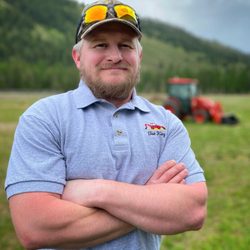 Li'l Orange Tractor - Ben King - Owner/Operator of Li'l Orange Tractor - best little tractor service in Stevens County.
