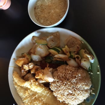 Inoko Hibachi Express Eastside - Surf and turf lunch special with their miso soup - Sushi Bars Near Me - Athens, Georgia Inoko Hibachi Express Eastside - Surf and turf lunch special with their miso soup - Sushi Bars Near Me - Athens, Georgia