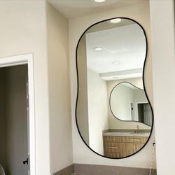 VIP Glass - Custom framed puddle mirror