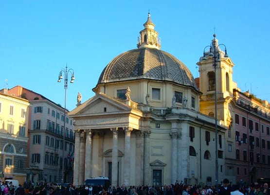 Santa Maria in Montesanto Basilica by null