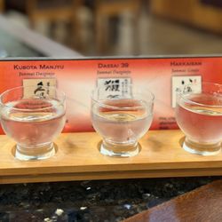 Sake sampler