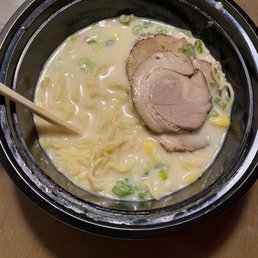 The classic Tonkotsu Ramen