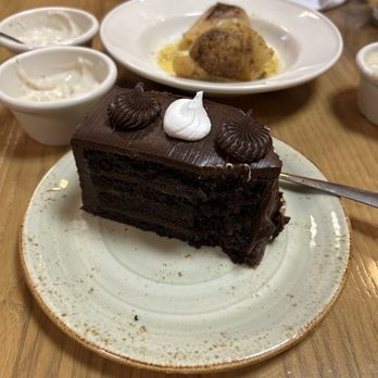 Chubby's - Piece of Chocolate Fudge Cake - American Near Me - Dallas, Texas