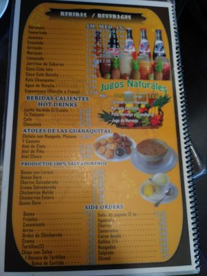 Menu photo 6 Las Guanaquitas Los Angeles, CA