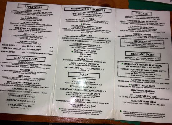Menu photo 3 Mulligan's Biddeford, ME