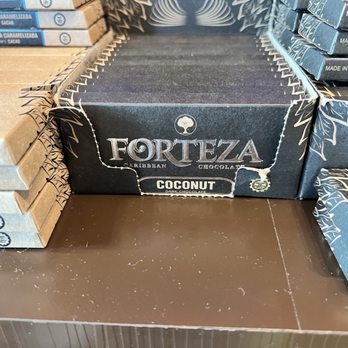 Chocobar Cortés - Dark chocolate with coconut - had to buy one - Breakfast & Brunch Near Me - San Juan, Puerto Rico