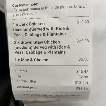Doro's Jamaican Restaurant - What I ordered - Caribbean Near Me - New York, New York Doro's Jamaican Restaurant - What I ordered - Caribbean Near Me - New York, New York