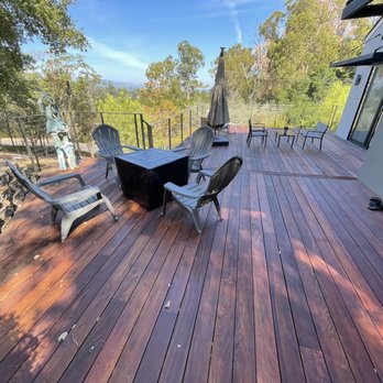 Summit Deck Doctor - Ipe dec- One month after staining - Decks & Railing Near Me - Ben Lomond, California