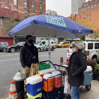 Tamale Lady - The Tamale lady and her set up - Street Vendors Near Me - New York, New York Tamale Lady - The Tamale lady and her set up - Street Vendors Near Me - New York, New York