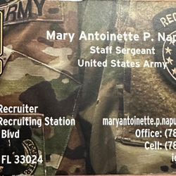 Cooper City High School - 12/28/23 - Army Recruiter