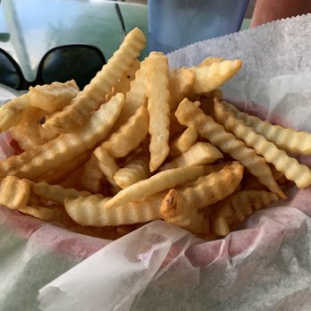 The Hideaway Bar - I looooooooove crinkle cut Fries - Dive Bars Near Me - Orlando, Florida