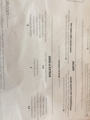 Menu photo 6 The Table London, XGL