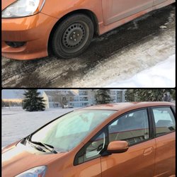 Rainbow Car Wash - Before and after