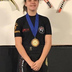 Soul Fighters BJJ Leander TX - Teen Competition Team - Alyssa Cervantes, 1st Place TBJJF, Gi and NoGi, Grey Belt/ Intermediate Classes