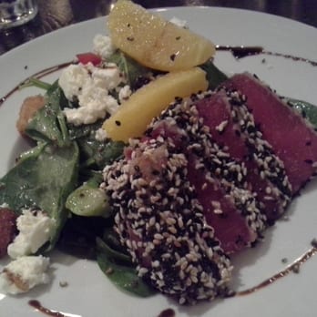 Upper West - Ahi tuna chatted broccoli salad - New American Near Me - Santa Monica, California Upper West - Ahi tuna chatted broccoli salad - New American Near Me - Santa Monica, California