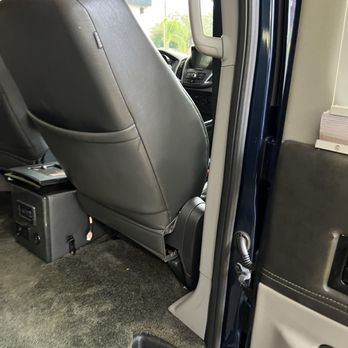 Images Auto Spa - Before and after photos. Both interior and exterior were wrecked. They cleaned top to bottom on this huge van. - Auto Detailing Near Me - Altamonte Springs, Florida
