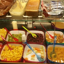 WonderWaffel - Toppings to choose from.