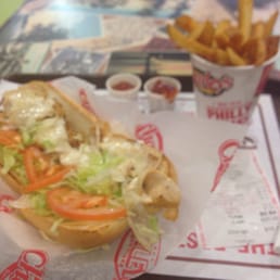 Chicken California with fries
