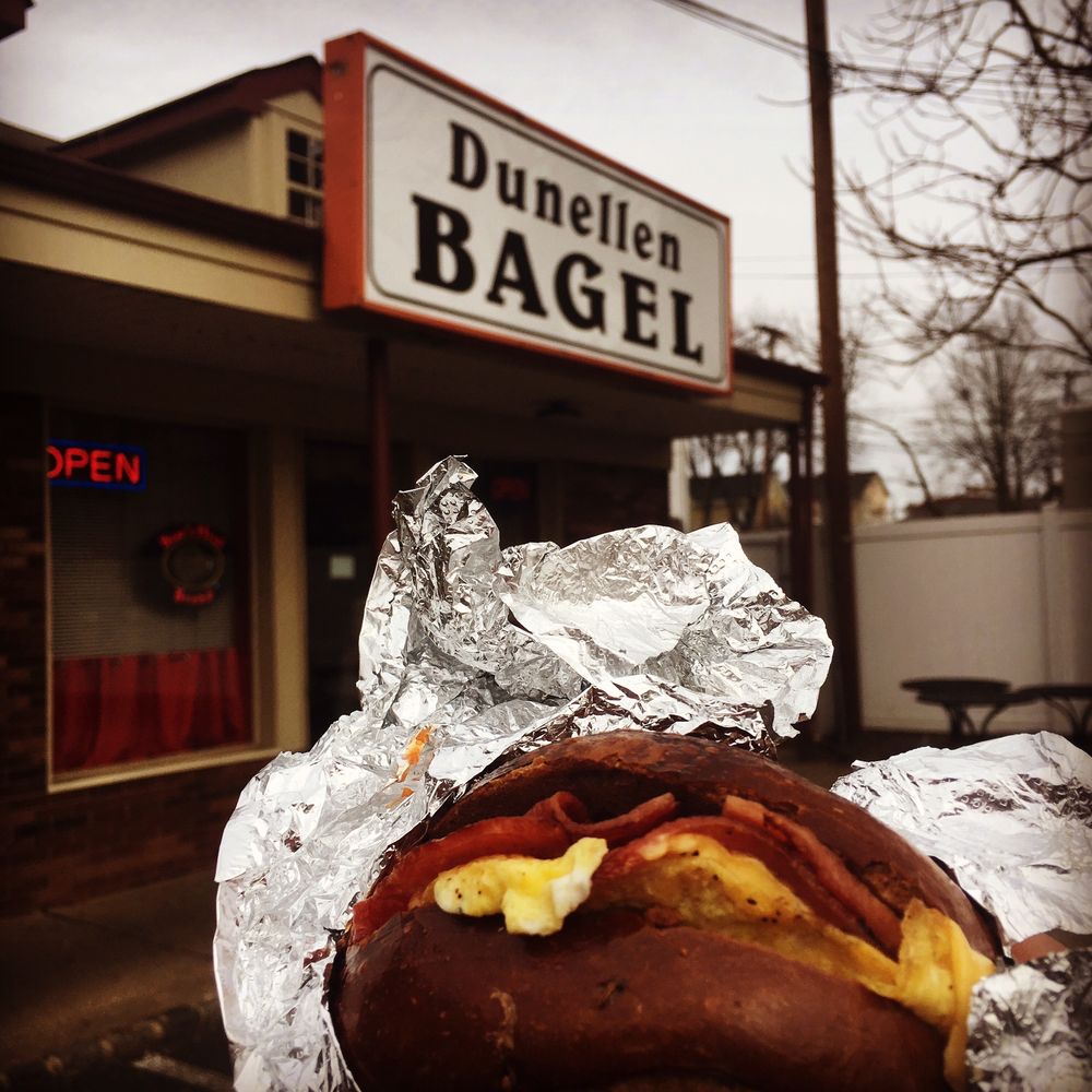 Dunellen Bagel - a sandwich wrapped in tin foil - Bagels Near Me - Dunellen, New Jersey
