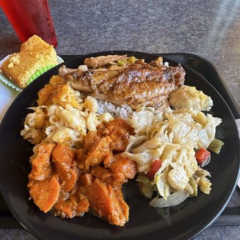 Southern Twist - Smothered Turkey Wings, Braised Cabbage, Macaroni and Salad Yams, white Rice - Southern Near Me - Barstow, California Southern Twist - Smothered Turkey Wings, Braised Cabbage, Macaroni and Salad Yams, white Rice - Southern Near Me - Barstow, California
